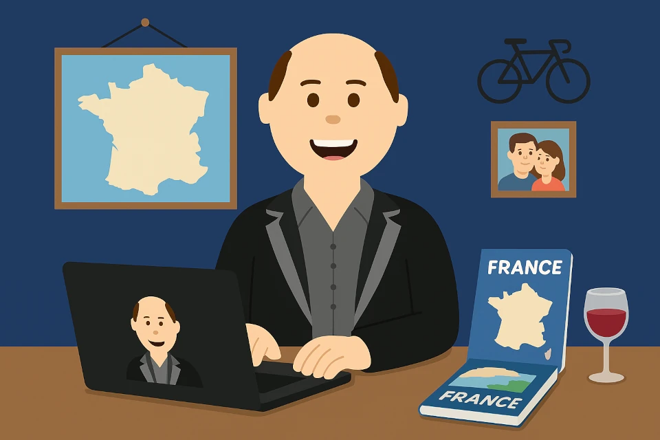 Avatar of Thierry P. Gaillard as web entrepreneur in e-tourism
