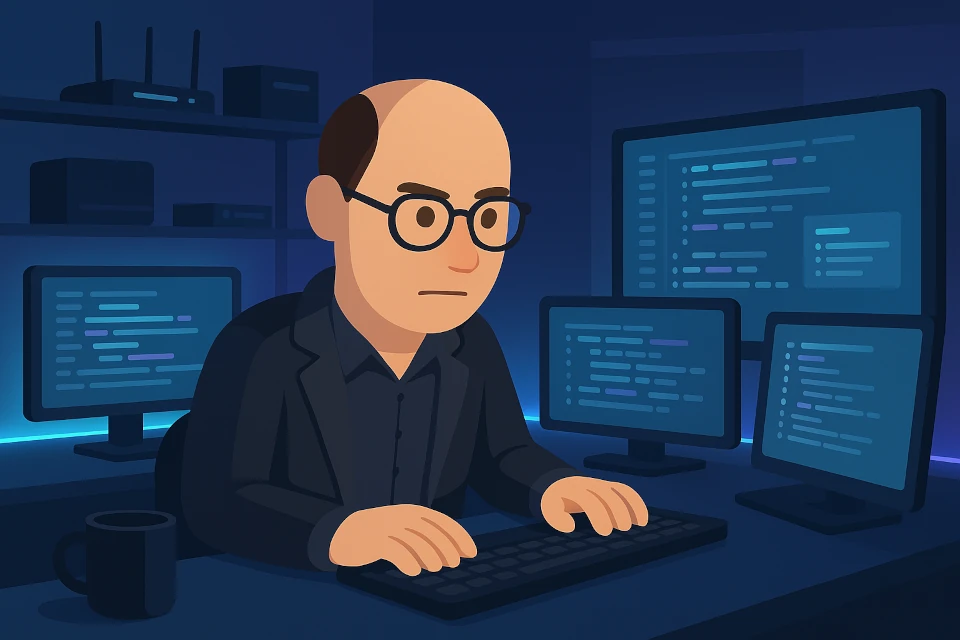 Avatar of Thierry P. Gaillard as a software developer