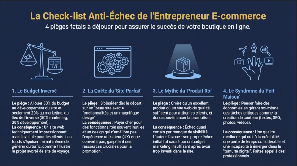 Anti-failure checklist for creating an online store
