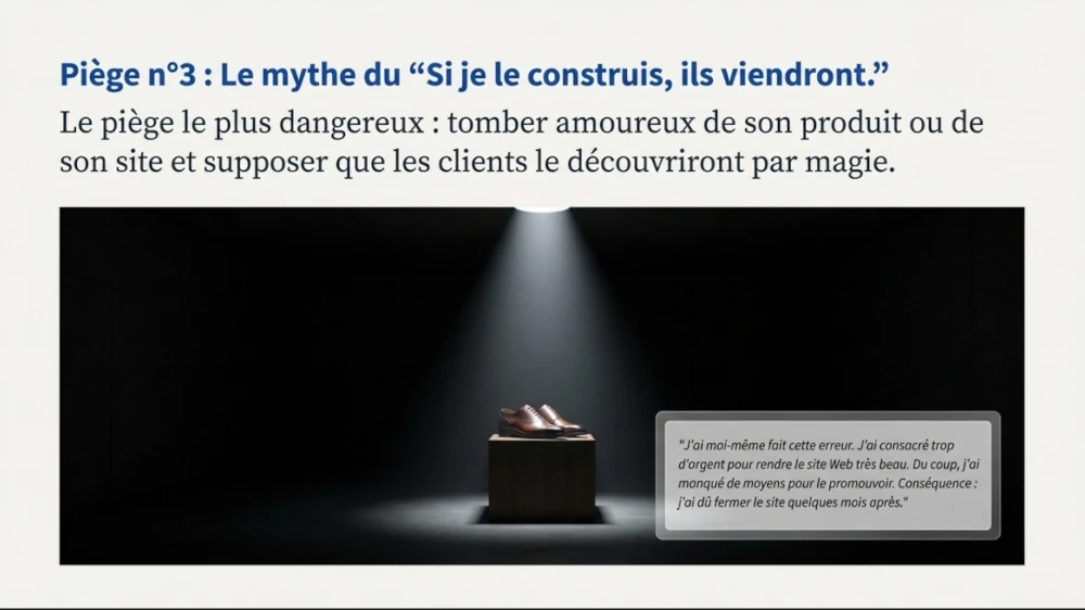 The 'if I build it, they will come' myth