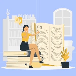 Dictionary page highlighting digital vocabulary definitions