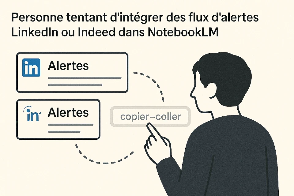 Logo alertes Linkedin et Indeed