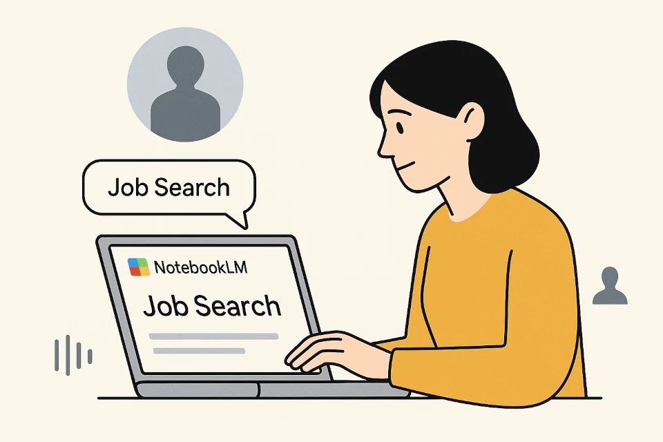 Two recruiters interviewing a candidate in an office