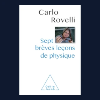 Book cover of Seven Brief Lessons on Physics by Carlo Rovelli