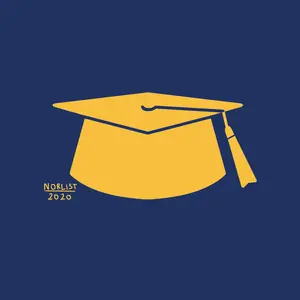 Mortarboard with diploma for degrees and certifications