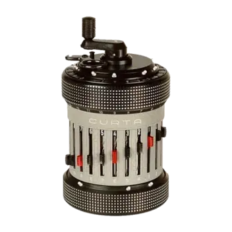 Curta mechanical calculator