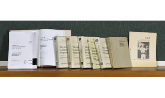 The four volumes of The Art of Computer Programming © Hector Garcia-Molina