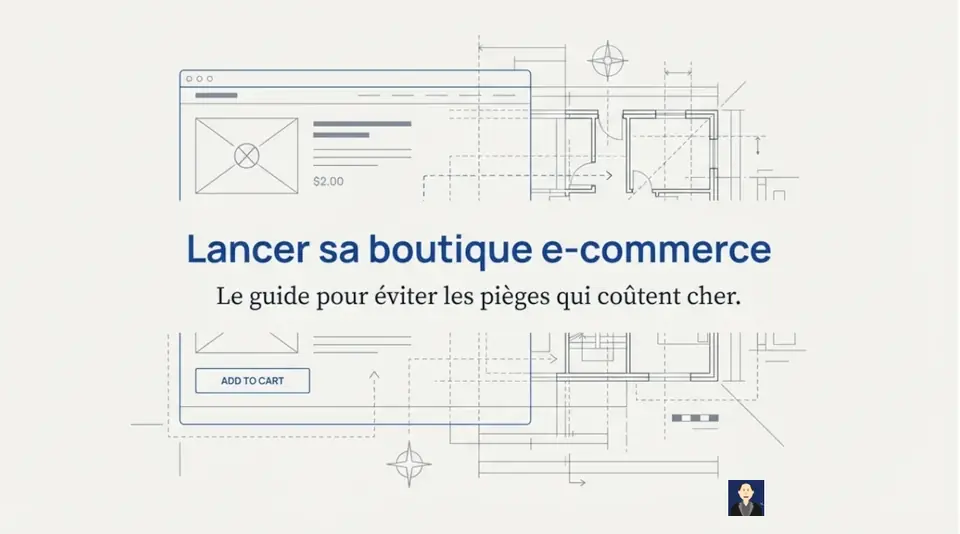 Video illustration of e-commerce launch lessons